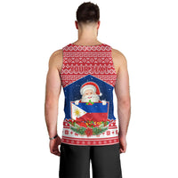 Personalised Philippines Christmas Men Tank Top Filipino Parol Maligayang Pasko LT05 - Polynesian Pride