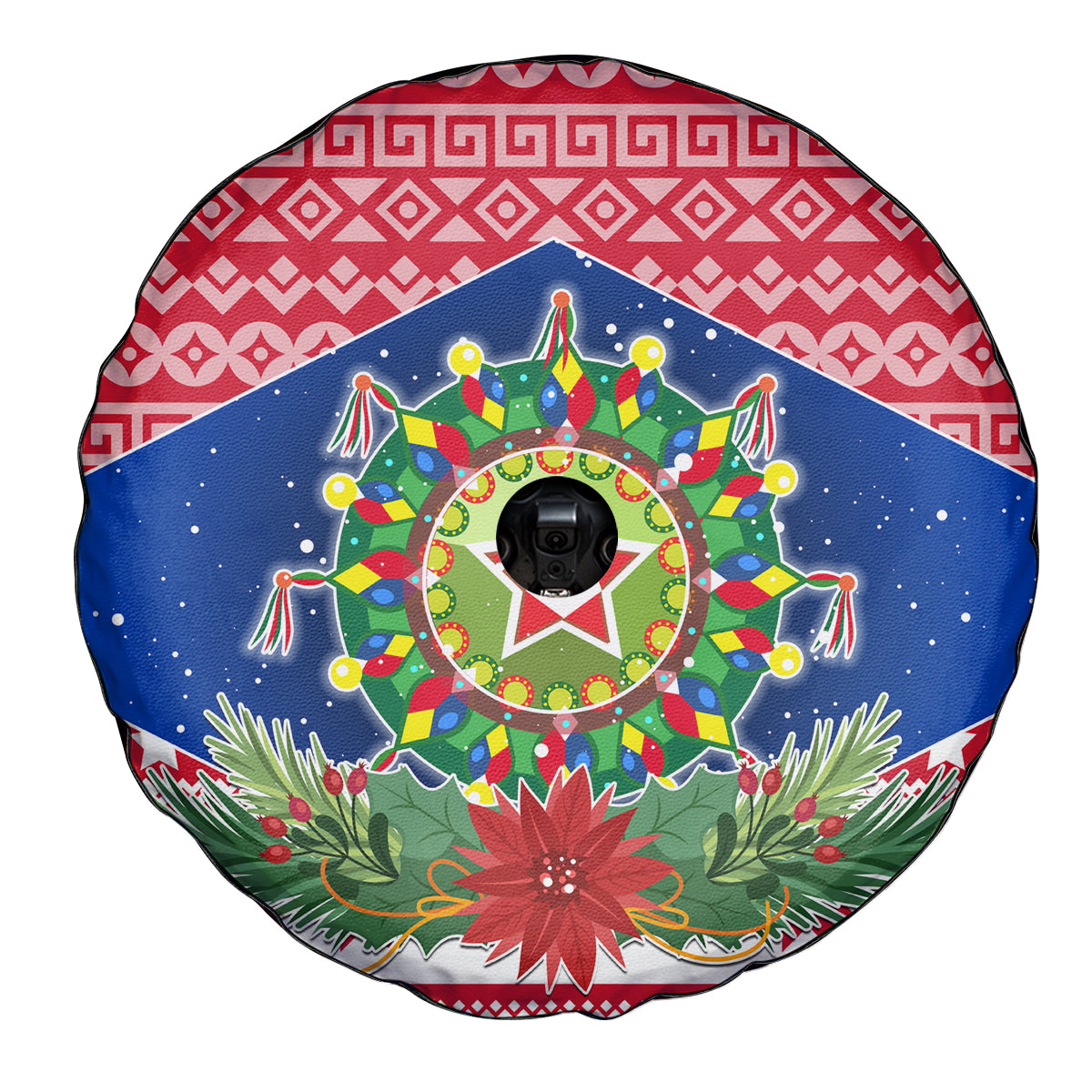 Philippines Christmas Spare Tire Cover Filipino Parol Maligayang Pasko LT05 - Polynesian Pride