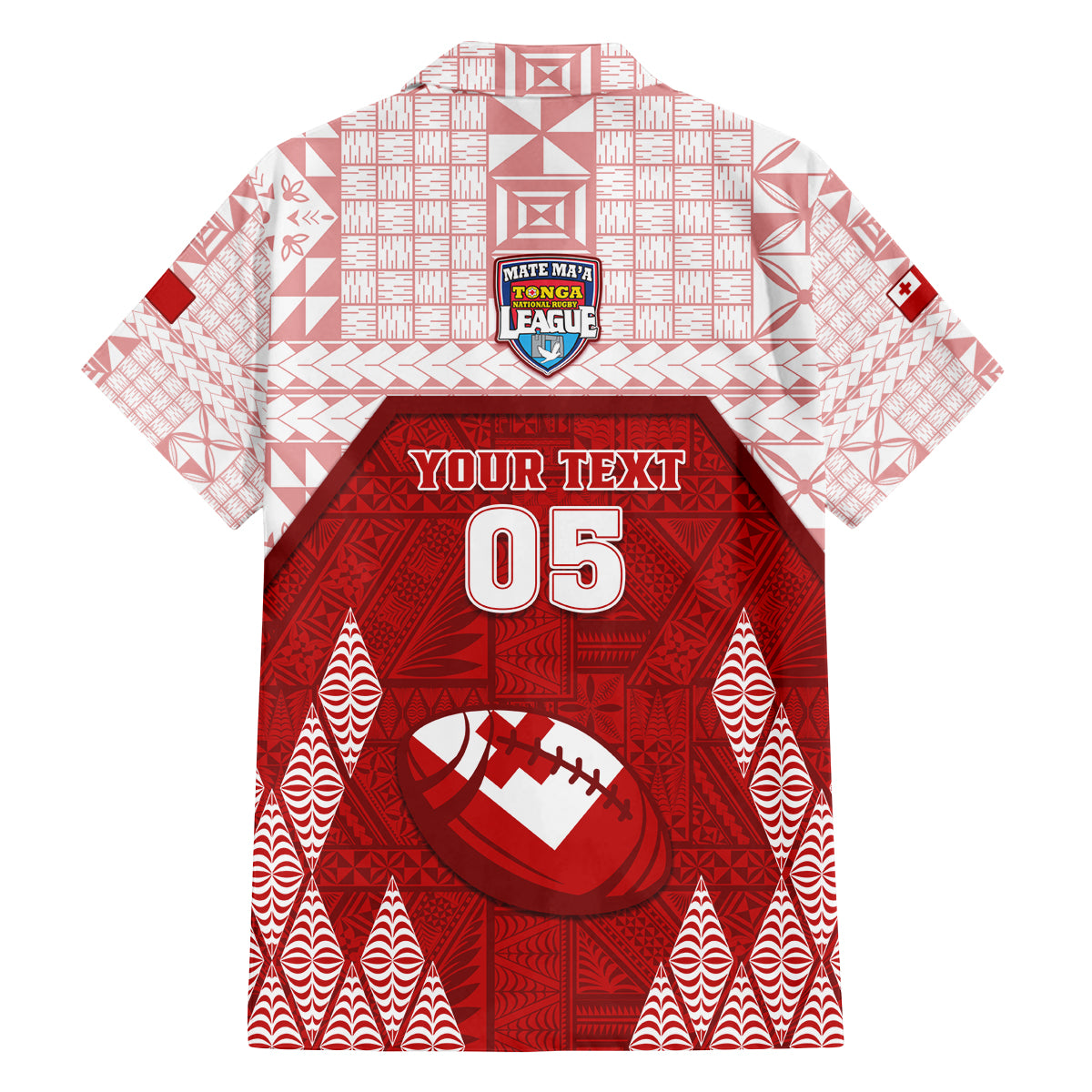 Custom Tonga Rugby Family Matching Off Shoulder Long Sleeve Dress and Hawaiian Shirt 2023 Pacific Championships Kupesi Ngatu Mate Maa LT05 - Polynesian Pride