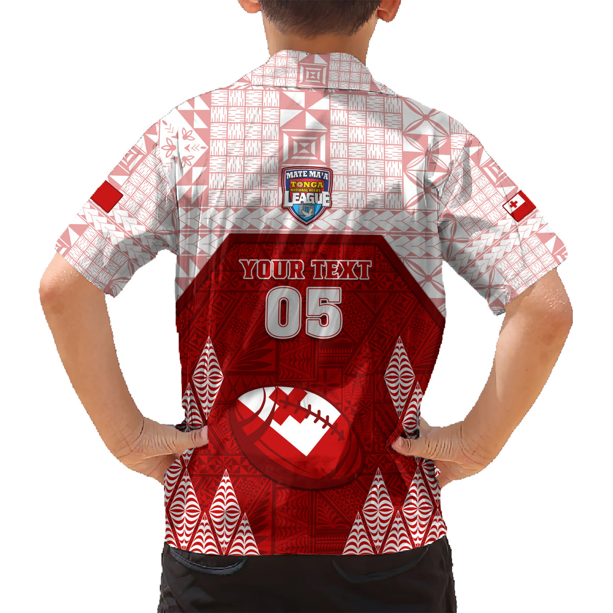 Custom Tonga Rugby Family Matching Short Sleeve Bodycon Dress and Hawaiian Shirt 2023 Pacific Championships Kupesi Ngatu Mate Maa LT05 - Polynesian Pride