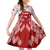Custom Tonga Rugby Kid Short Sleeve Dress 2023 Pacific Championships Kupesi Ngatu Mate Maa LT05 KID Red - Polynesian Pride