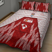 Tonga Rugby Quilt Bed Set 2023 Pacific Championships Kupesi Ngatu Mate Maa LT05 - Polynesian Pride