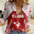 Custom Tonga Rugby Women Casual Shirt 2023 Pacific Championships Kupesi Ngatu Mate Maa LT05 Female Red - Polynesian Pride
