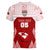 Custom Tonga Rugby Women V Neck T Shirt 2023 Pacific Championships Kupesi Ngatu Mate Maa LT05 - Polynesian Pride
