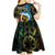Vanuatu Fishing Kid Short Sleeve Dress It's Time To Fish