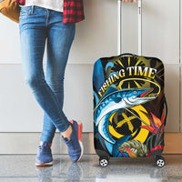 Vanuatu Fishing Luggage Cover It's Time To Fish