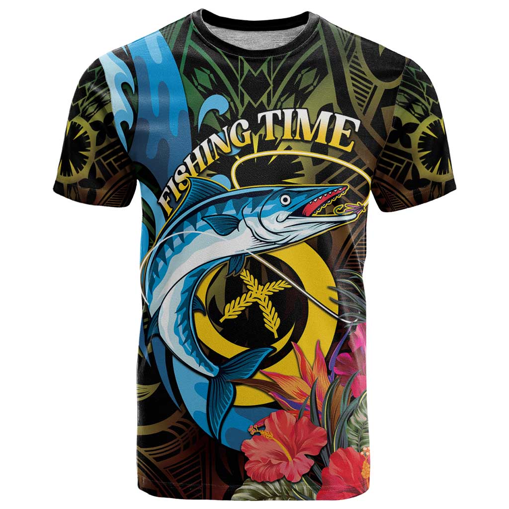 Vanuatu Fishing T Shirt It's Time To Fish