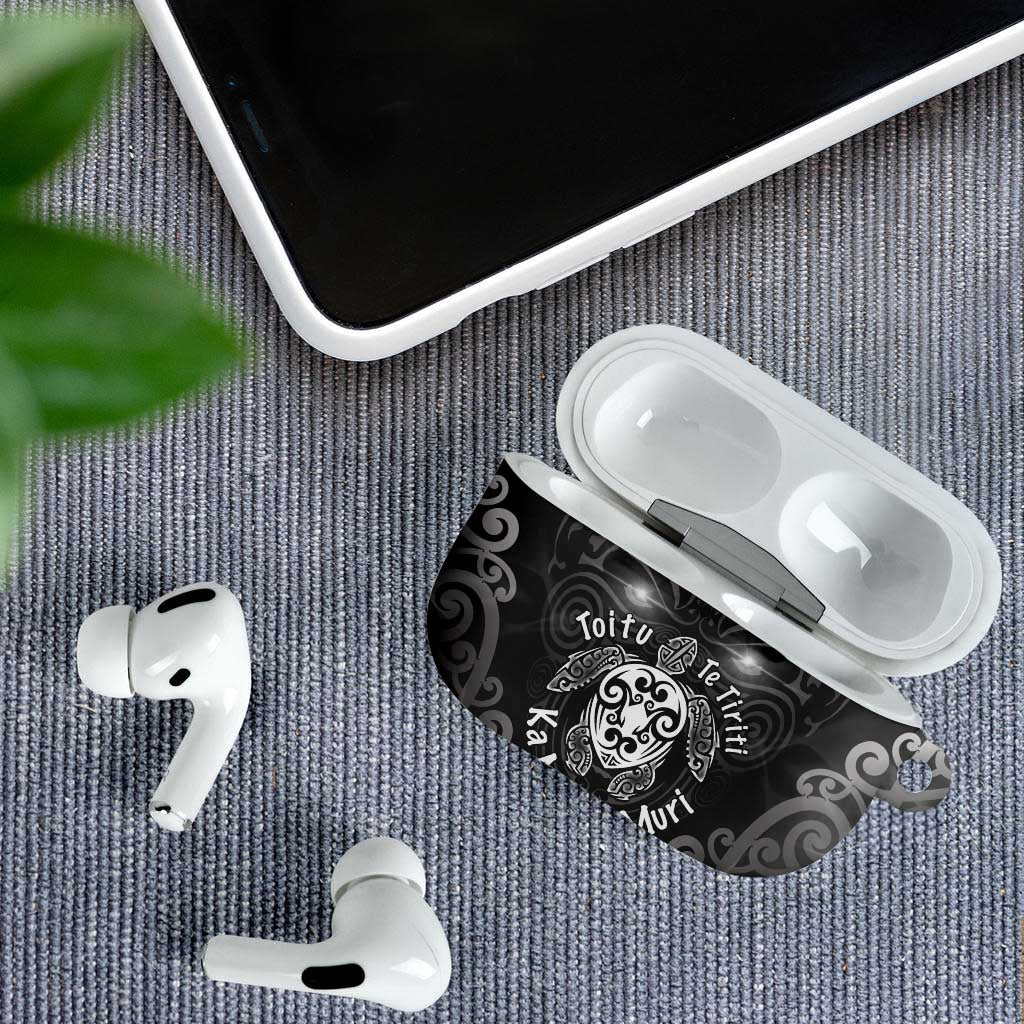 Aotearoa Toitu Te Tiriti AirPods Case Ka Mua Ka Muri