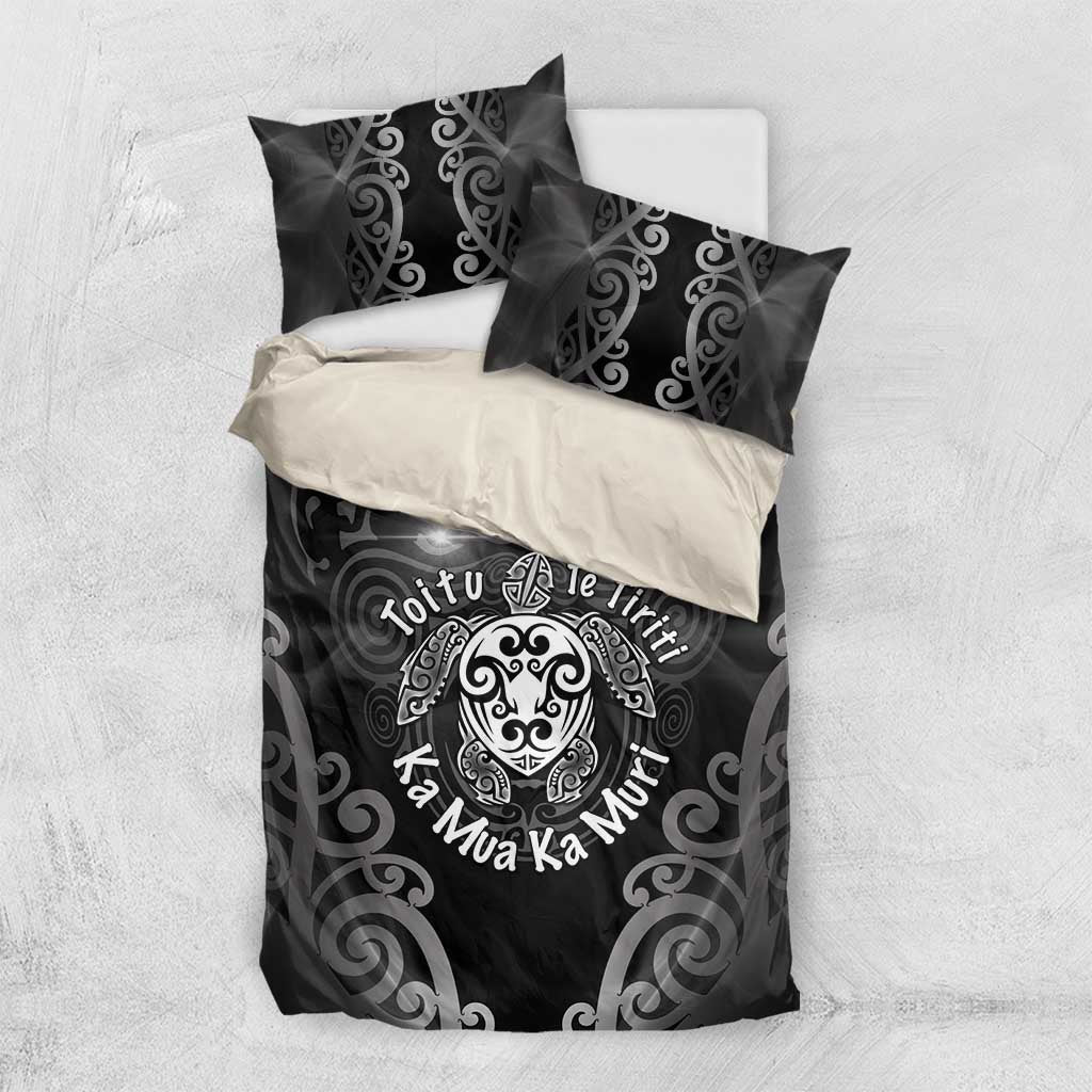 Aotearoa Toitu Te Tiriti Bedding Set Ka Mua Ka Muri