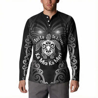 Aotearoa Toitu Te Tiriti Button Sweatshirt Ka Mua Ka Muri