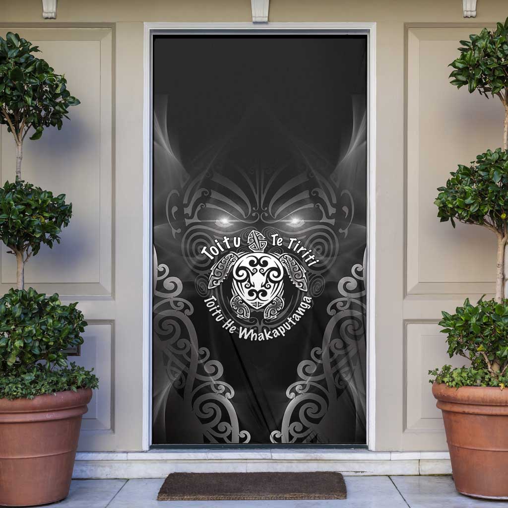 Aotearoa Toitu Te Tiriti Door Cover Ka Mua Ka Muri