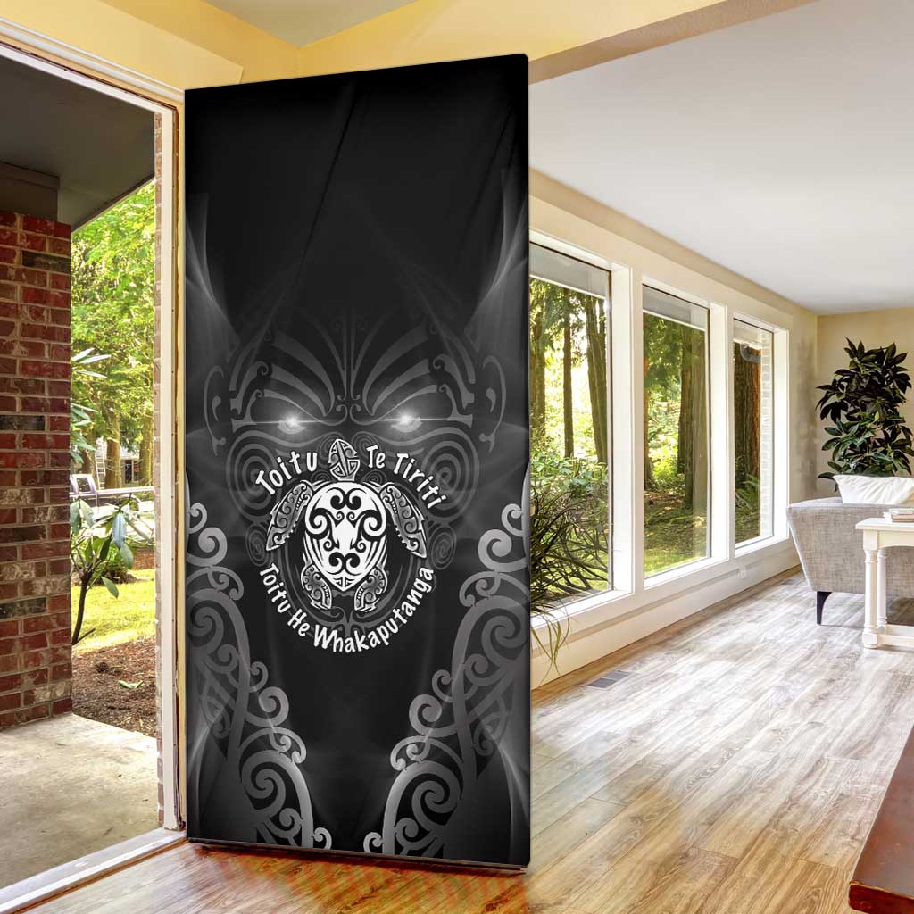Aotearoa Toitu Te Tiriti Door Cover Ka Mua Ka Muri