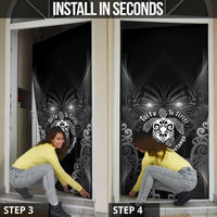 Aotearoa Toitu Te Tiriti Door Cover Ka Mua Ka Muri