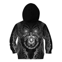 Aotearoa Toitu Te Tiriti Kid Hoodie Ka Mua Ka Muri