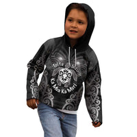 Aotearoa Toitu Te Tiriti Kid Hoodie Ka Mua Ka Muri