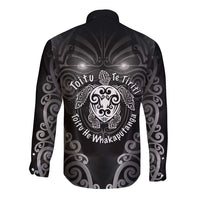 Aotearoa Toitu Te Tiriti Long Sleeve Button Shirt Ka Mua Ka Muri