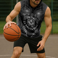 Aotearoa Toitu Te Tiriti Sleeveless Hoodie Ka Mua Ka Muri