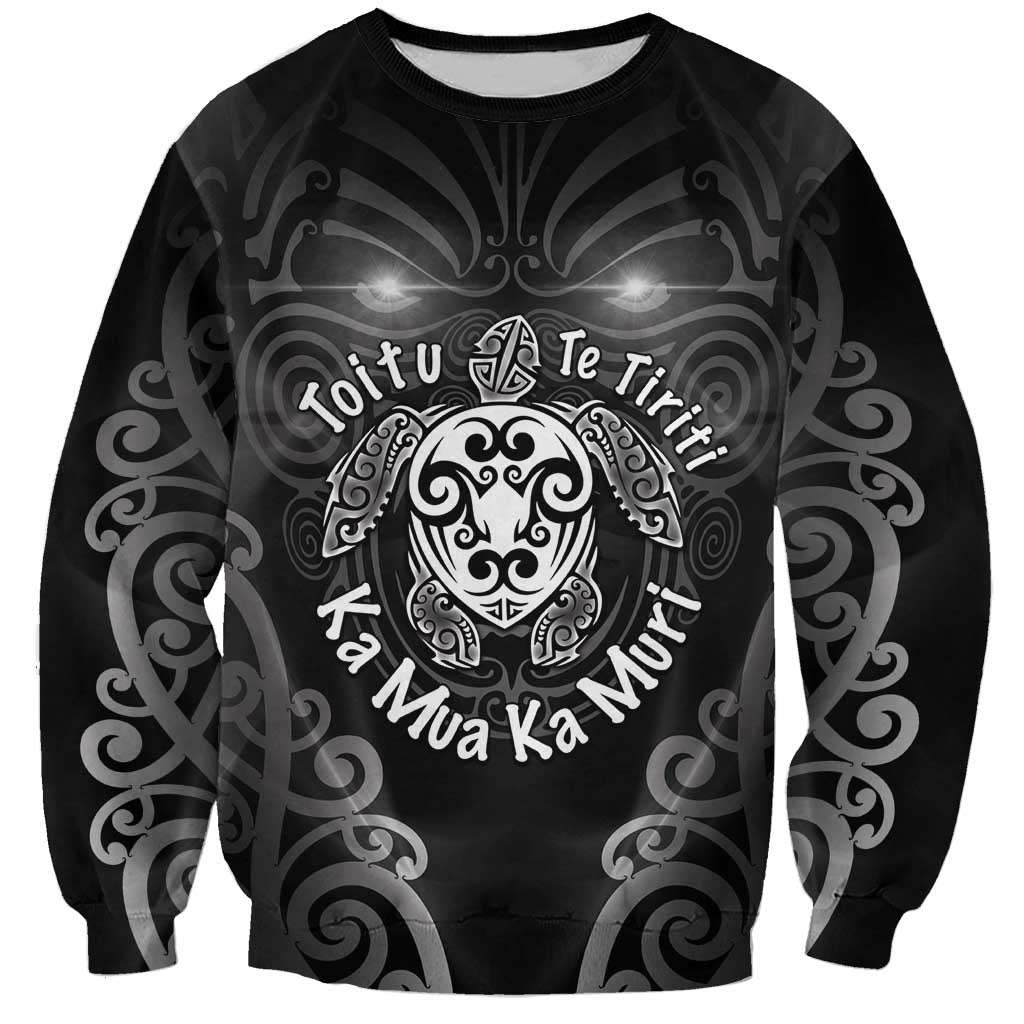 Aotearoa Toitu Te Tiriti Sweatshirt Ka Mua Ka Muri