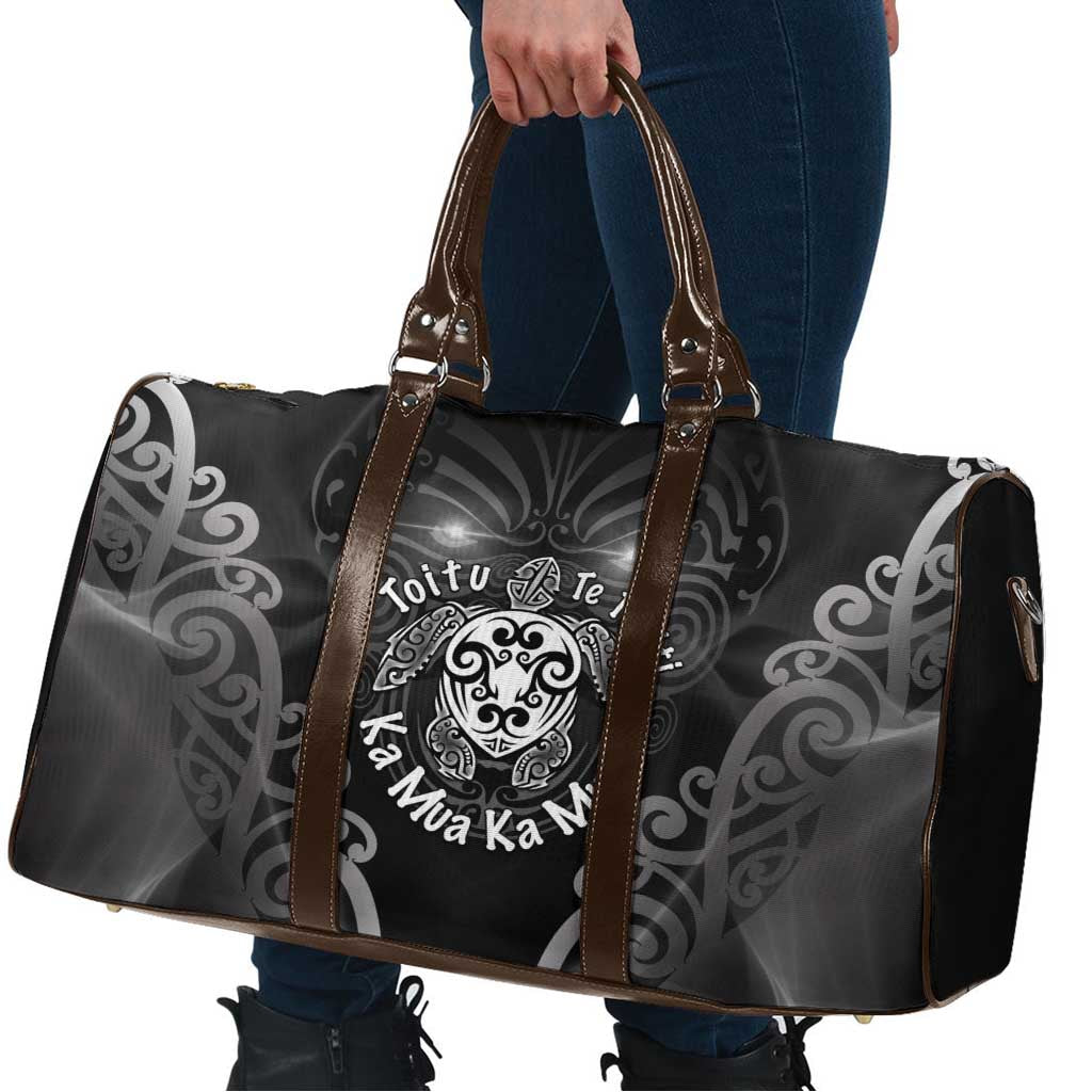 Aotearoa Toitu Te Tiriti Travel Bag Ka Mua Ka Muri