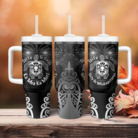 Aotearoa Toitu Te Tiriti Tumbler With Handle Ka Mua Ka Muri
