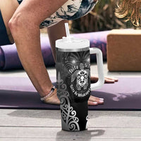 Aotearoa Toitu Te Tiriti Tumbler With Handle Ka Mua Ka Muri