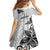 Personalised Polynesia Brain Cancer Kid Short Sleeve Dress No One Fights Alone
