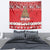 New Zealand Christmas In July Tapestry Maori Kiwi Xmas Tree - Red