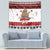 New Zealand July Christmas Tapestry Maori Kiwi Xmas Tree - White
