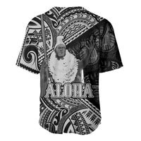 Hawaii King Kamehameha Baseball Jersey With Hawaiian Ipu Motifs Black Version