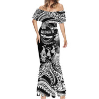 Hawaii Beautiful Hula Dancers Mermaid Dress With Ipu Keke And Pahu Drum