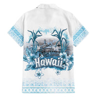 Hawaii Sugar Plantation Family Matching Tank Maxi Dress and Hawaiian Shirt With Hawaiian Tapa Pattern