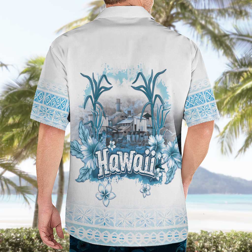 Hawaii Sugar Plantation Hawaiian Shirt With Hawaiian Tapa Pattern