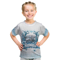 Hawaii Sugar Plantation Kid T Shirt With Hawaiian Tapa Pattern