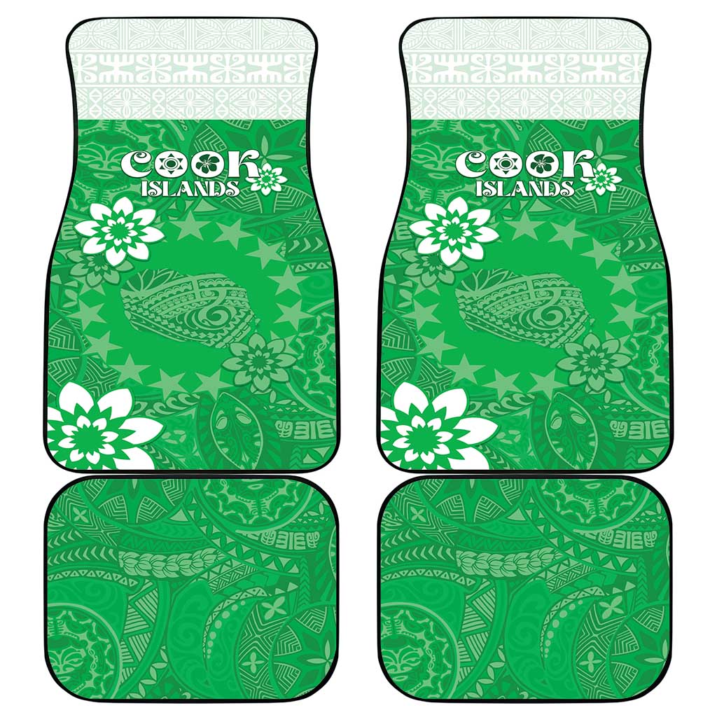 Cook Islands Maori Language Week Car Mats Pacific Tapa Pattern