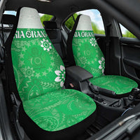 Cook Islands Maori Language Week Car Seat Cover Pacific Tapa Pattern