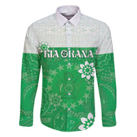 Cook Islands Maori Language Week Family Matching Puletasi and Hawaiian Shirt Pacific Tapa Pattern