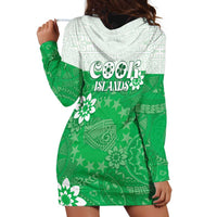 Cook Islands Maori Language Week Hoodie Dress Pacific Tapa Pattern