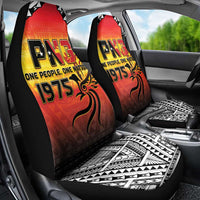 Papua New Guinea 49th Independence Day Car Seat Cover One People One Nation One PNG
