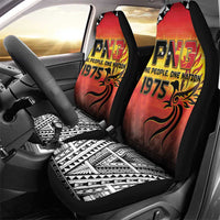 Papua New Guinea 49th Independence Day Car Seat Cover One People One Nation One PNG