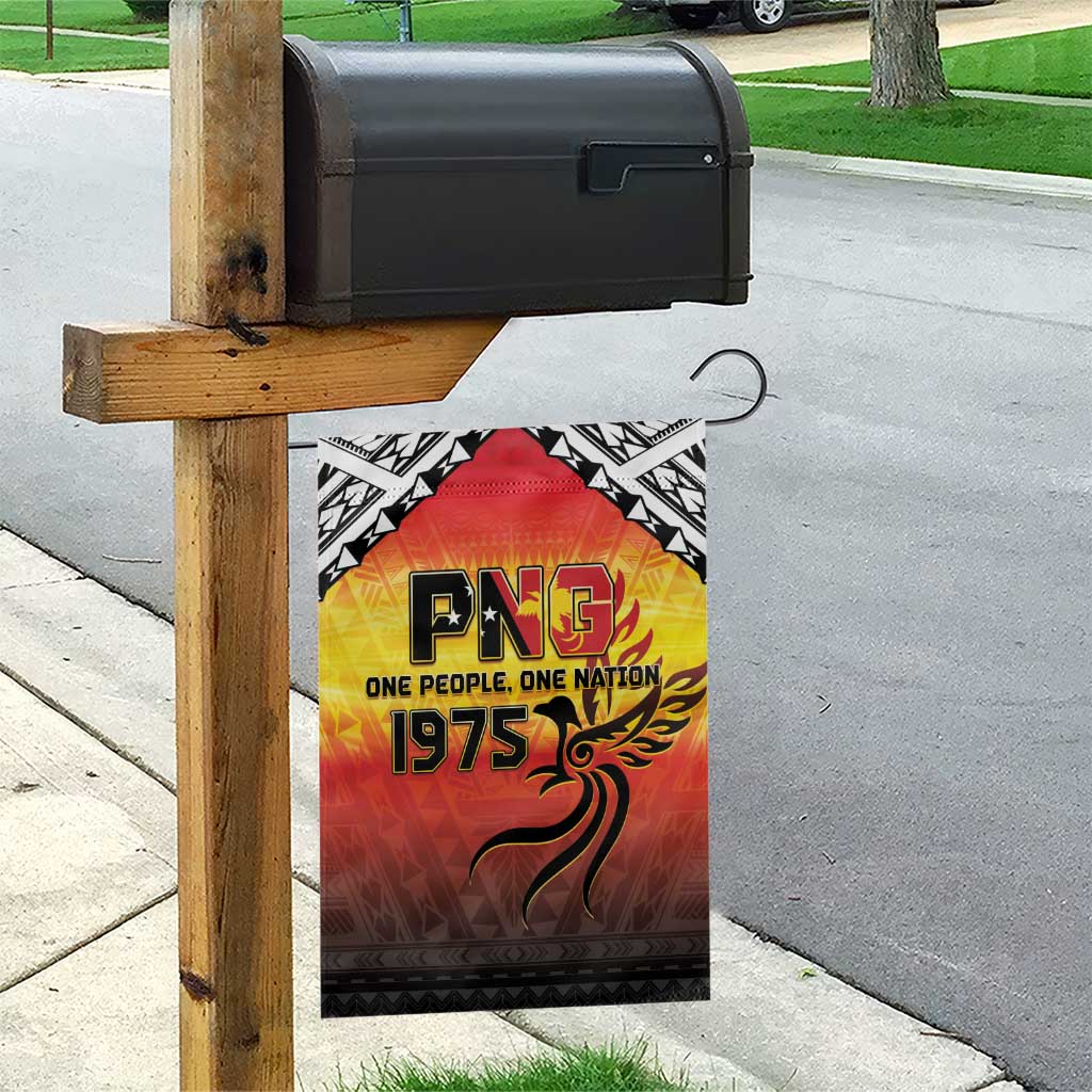 Papua New Guinea 49th Independence Day Garden Flag One People One Nation One PNG