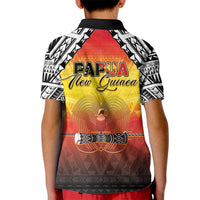 Papua New Guinea 49th Independence Day Kid Polo Shirt One People One Nation One PNG