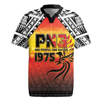 Papua New Guinea 49th Independence Day Rugby Jersey One People One Nation One PNG