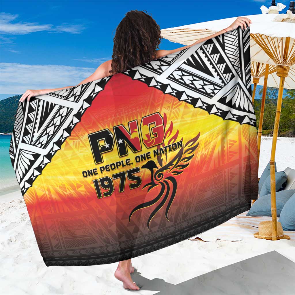 Papua New Guinea 49th Independence Day Sarong One People One Nation One PNG