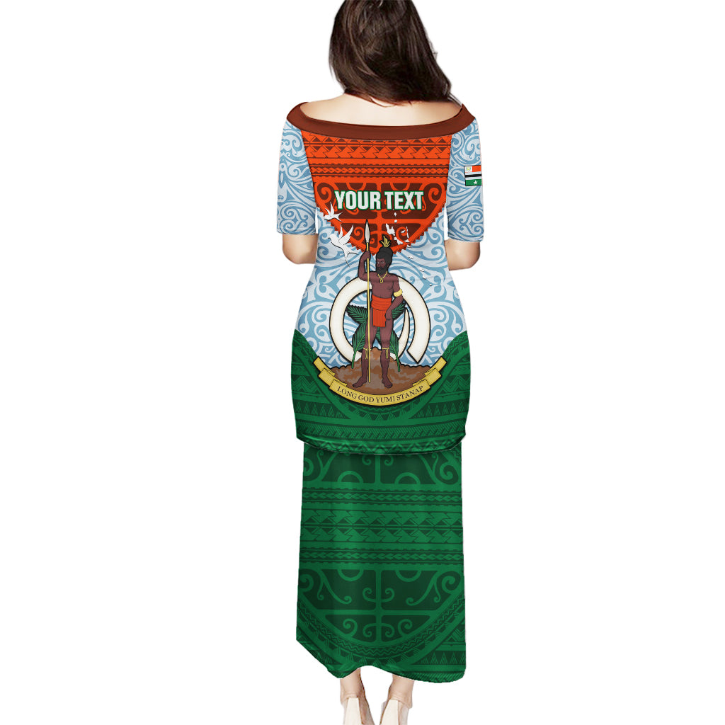 Personalized Vanuatu Penama Province Puletasi Vanuatuan Coat Of Arms Polynesian Pattern LT05 - Polynesian Pride