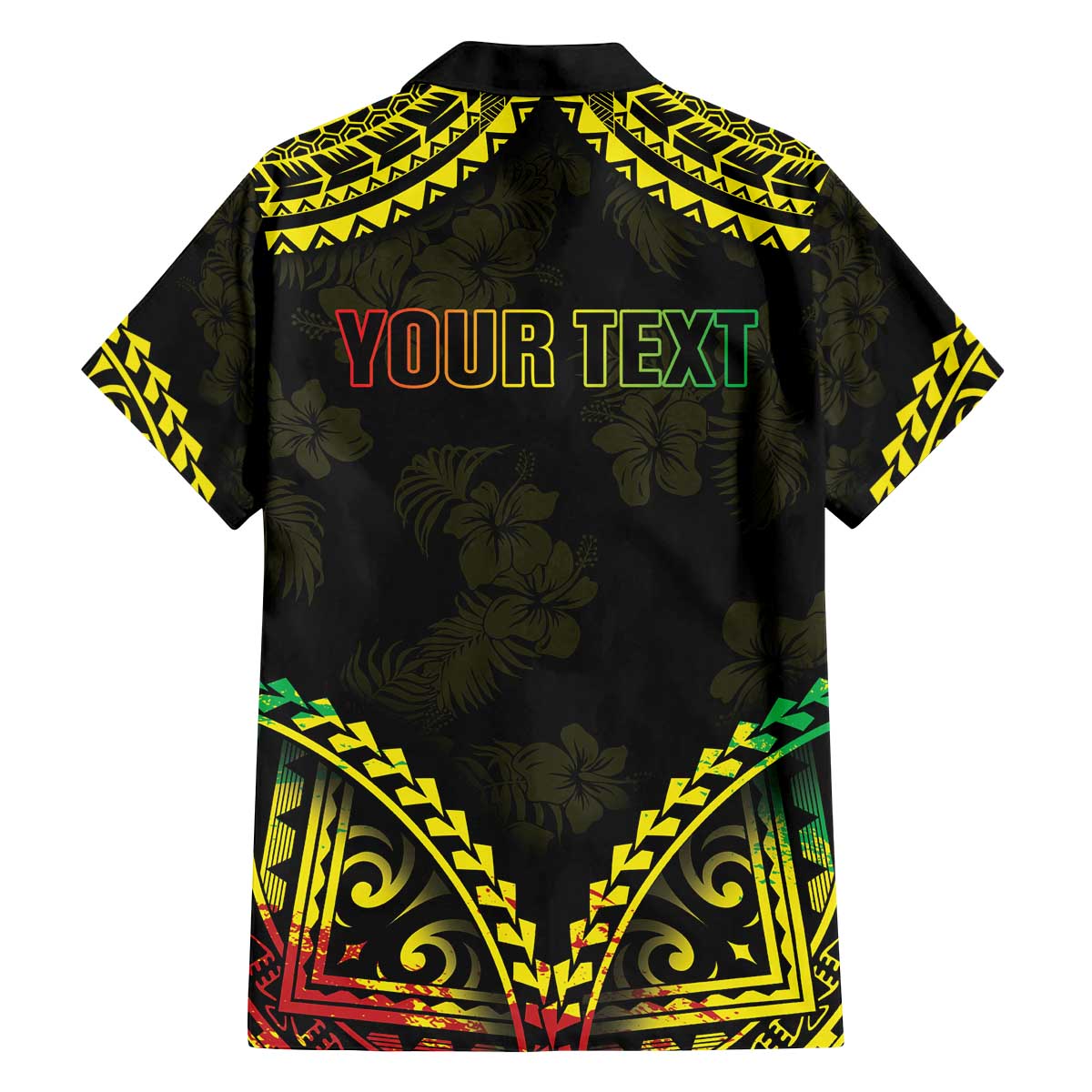Aloha Tropical Palm Trees Family Matching Off The Shoulder Long Sleeve Dress and Hawaiian Shirt Reggae Polynesian Pattern LT05 - Polynesian Pride