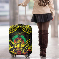 Aloha Tropical Palm Trees Luggage Cover Reggae Polynesian Pattern LT05 - Polynesian Pride