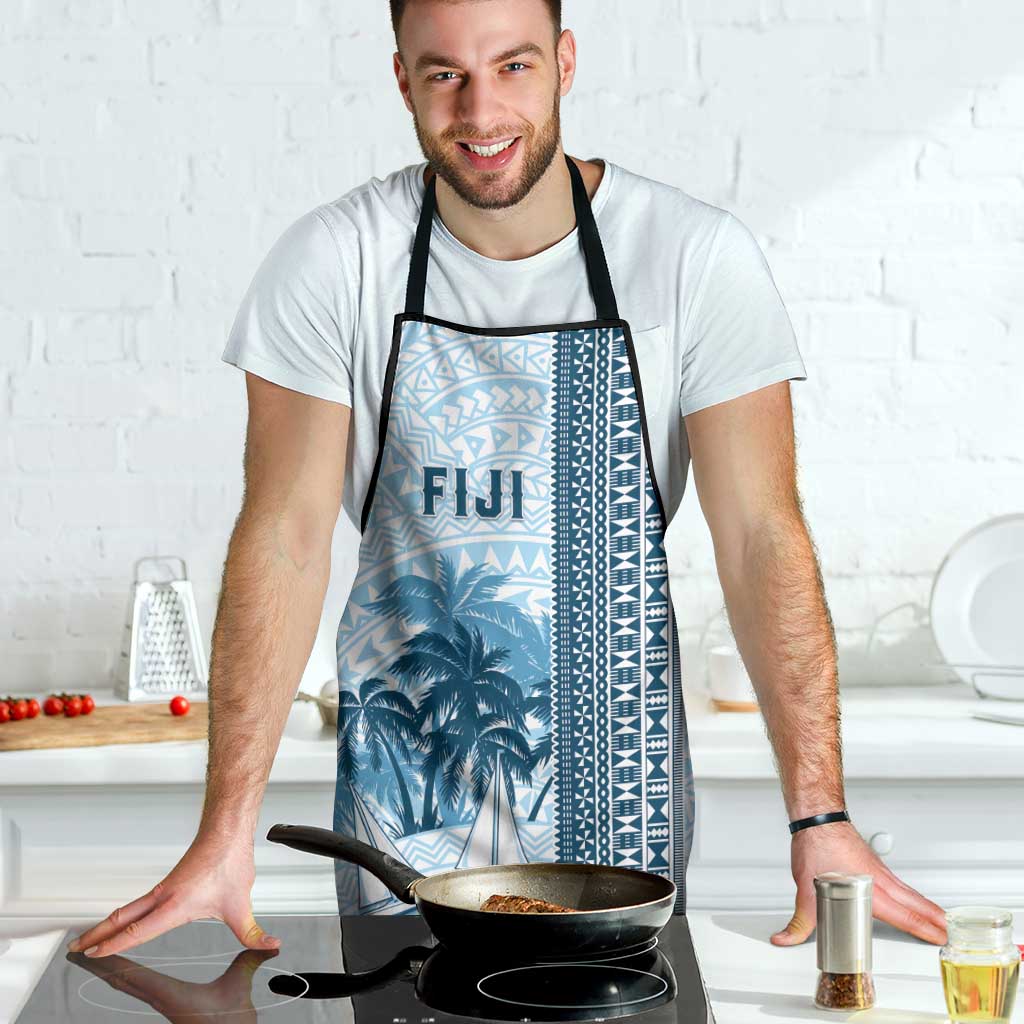 Fiji Regatta Apron Palm Tree Tapa Pattern - Polynesian Pride