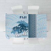 Fiji Regatta Tablecloth Palm Tree Tapa Pattern - Polynesian Pride