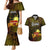 happy-diwali-festival-couples-matching-mermaid-dress-and-hawaiian-shirt-diya-lamp-hibiscus-polynesian-pattern