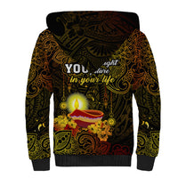 happy-diwali-festival-sherpa-hoodie-diya-lamp-hibiscus-polynesian-pattern